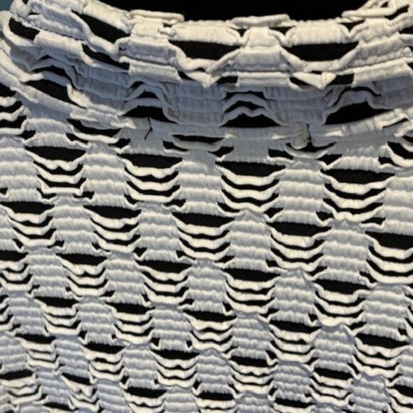 Rafael Sport Women Black White Zip Collared Textured Long Sleeve CareerJacket XL - Picture 6 of 9